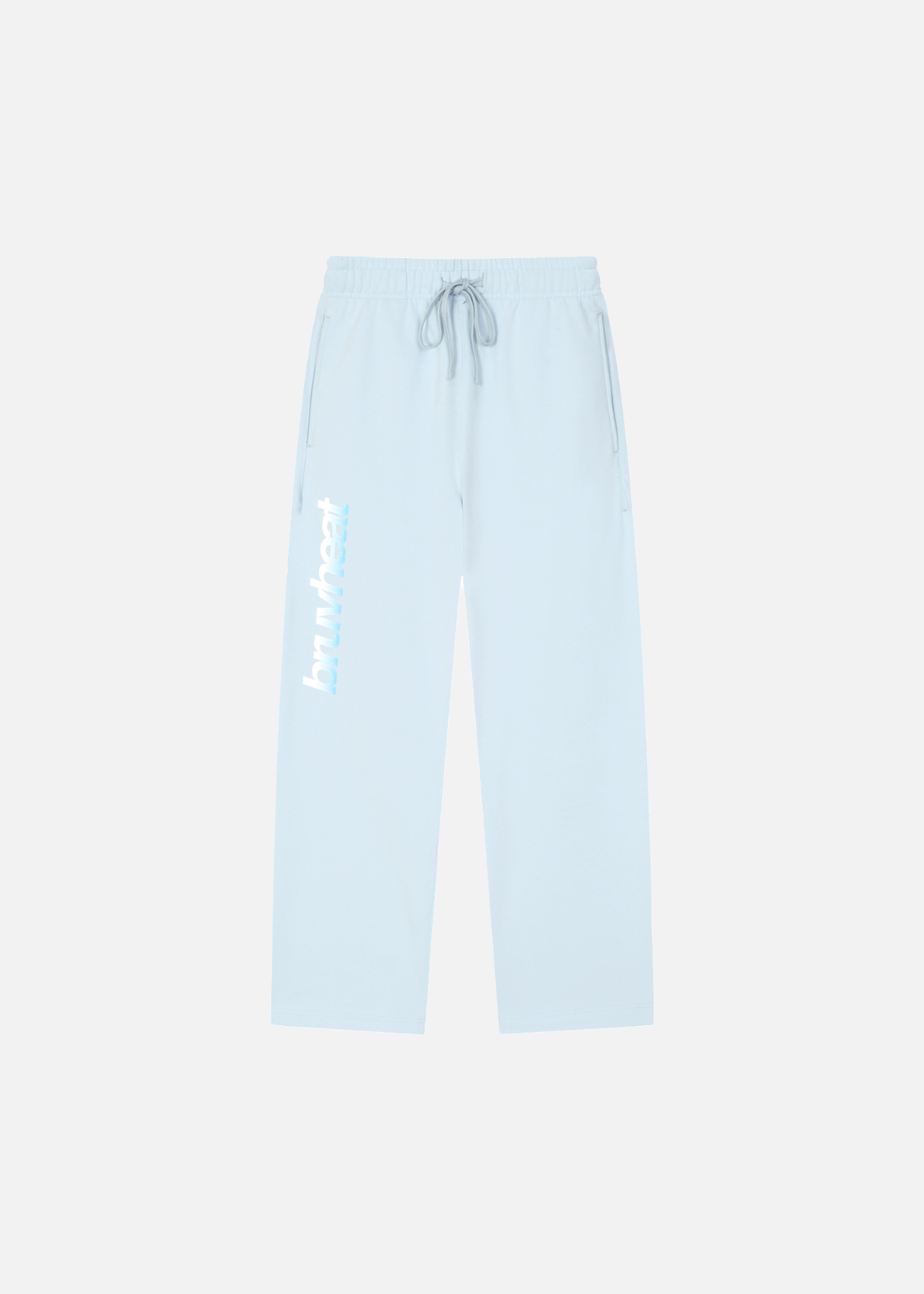 Landon Blue Straight-Leg Sweatpants