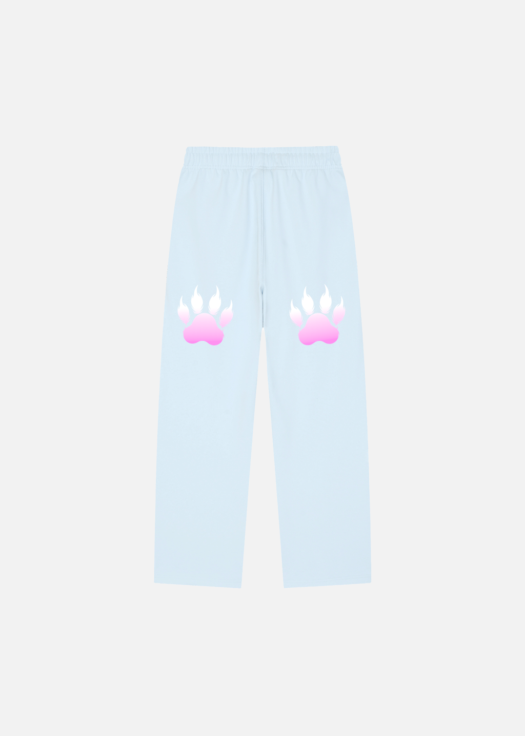 Landon Blue Straight-Leg Sweatpants