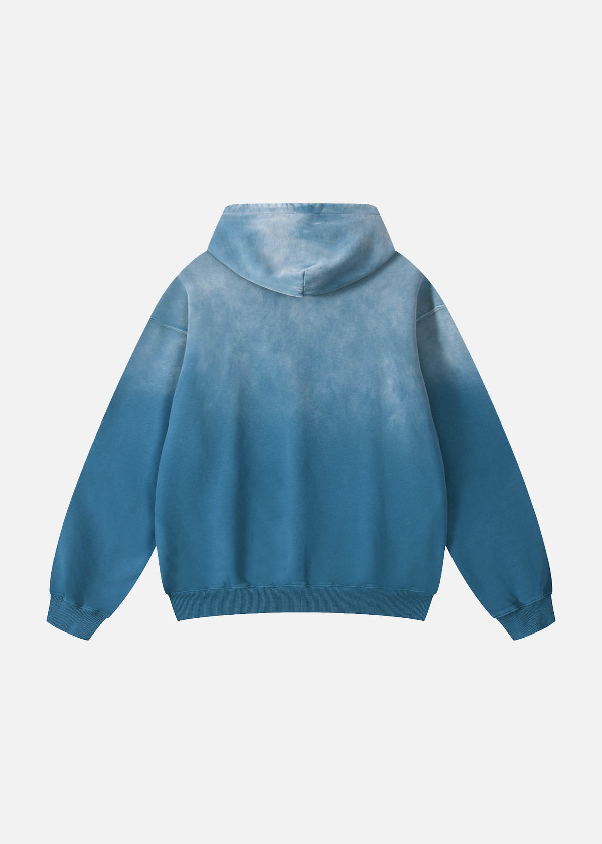 Aspen Heavyweight Sunfade Denim Blue Oversized Hoodie