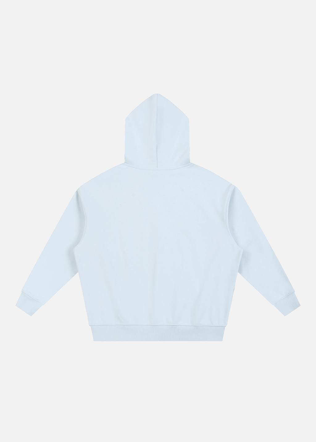 Weston Blue Heavyweight Boxy Drop-Shoulder Hoodie
