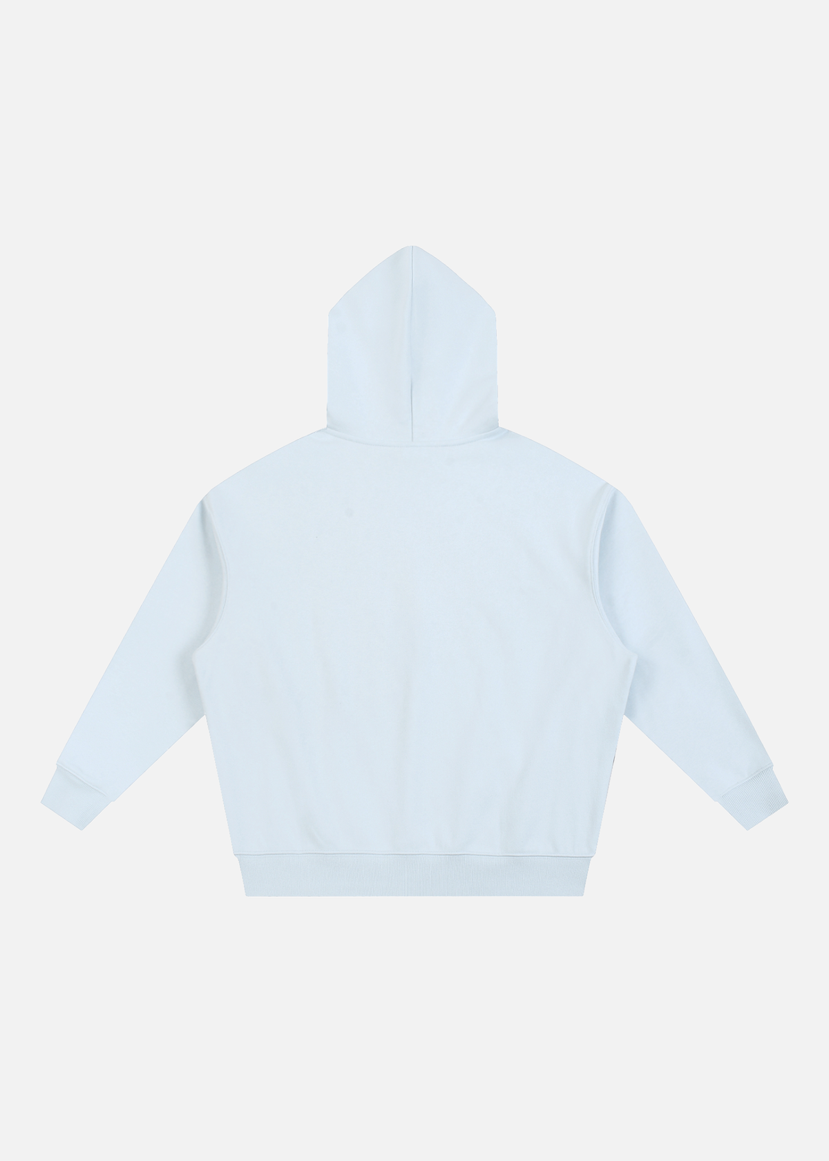 Weston Blue Heavyweight Boxy Drop-Shoulder Hoodie