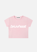 Aurora Snow Washed Pink Drop-Shoulder Crop T-Shirt