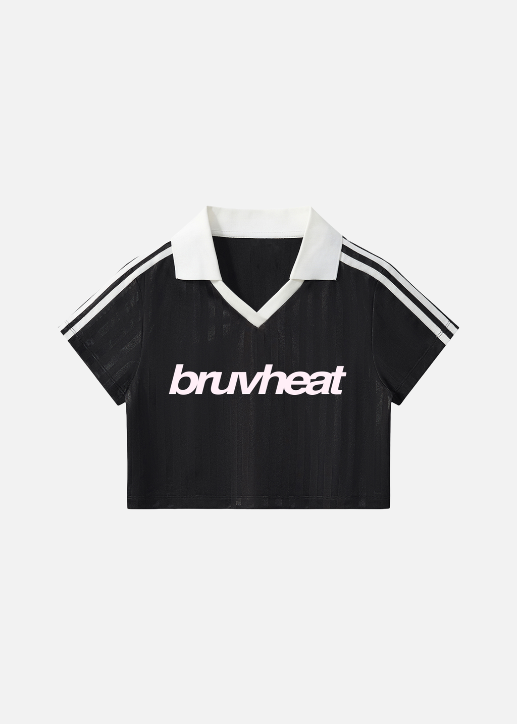 Stryker Black Striped Boxy Soccer Jersey