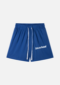 Brody Colourful Blue Mesh Drawstring Shorts