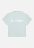 Oasis Water Blue Slim-Fit Mock-Neck T-Shirt