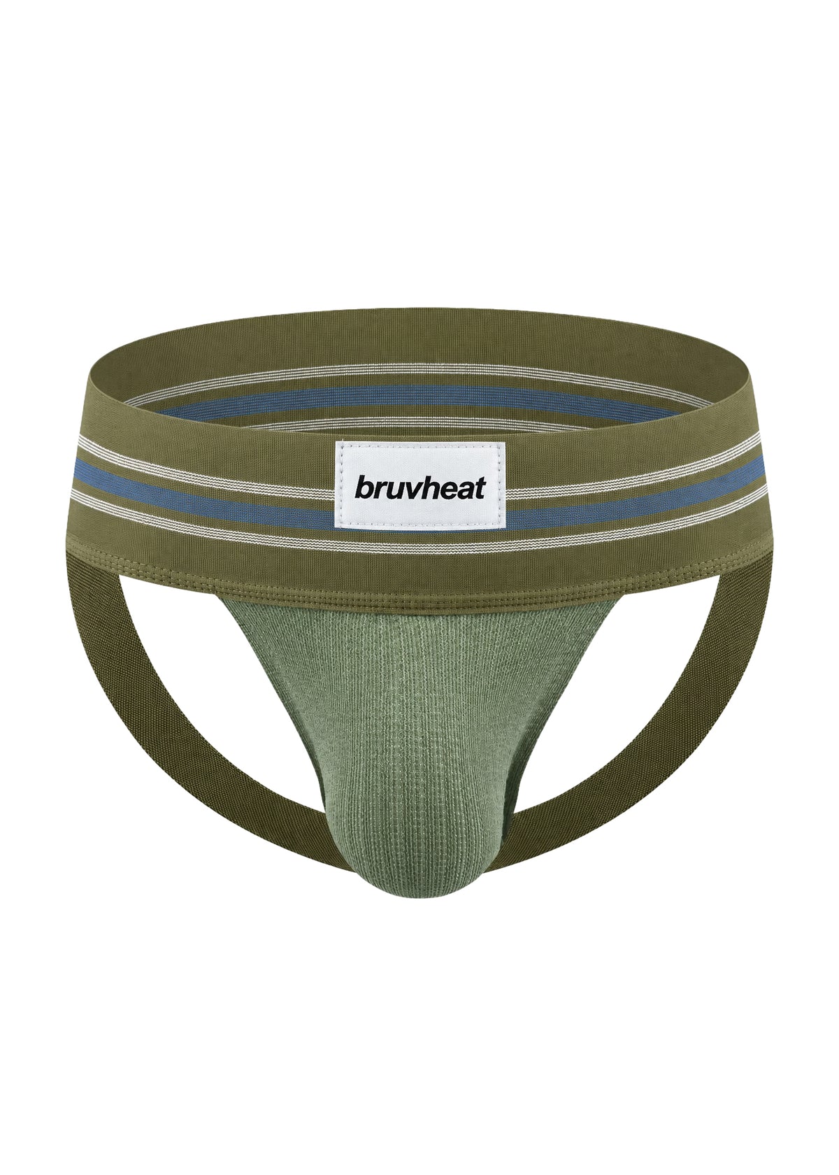 Bruvheat Jockstrap Camo Green