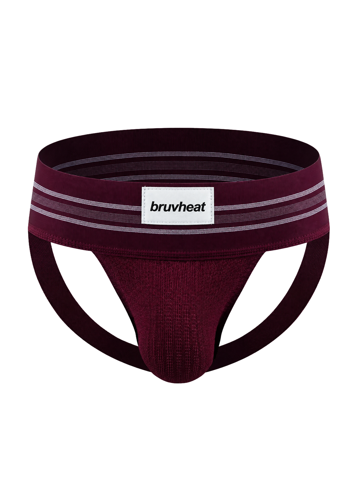 Bruvheat Jockstrap Burgundy