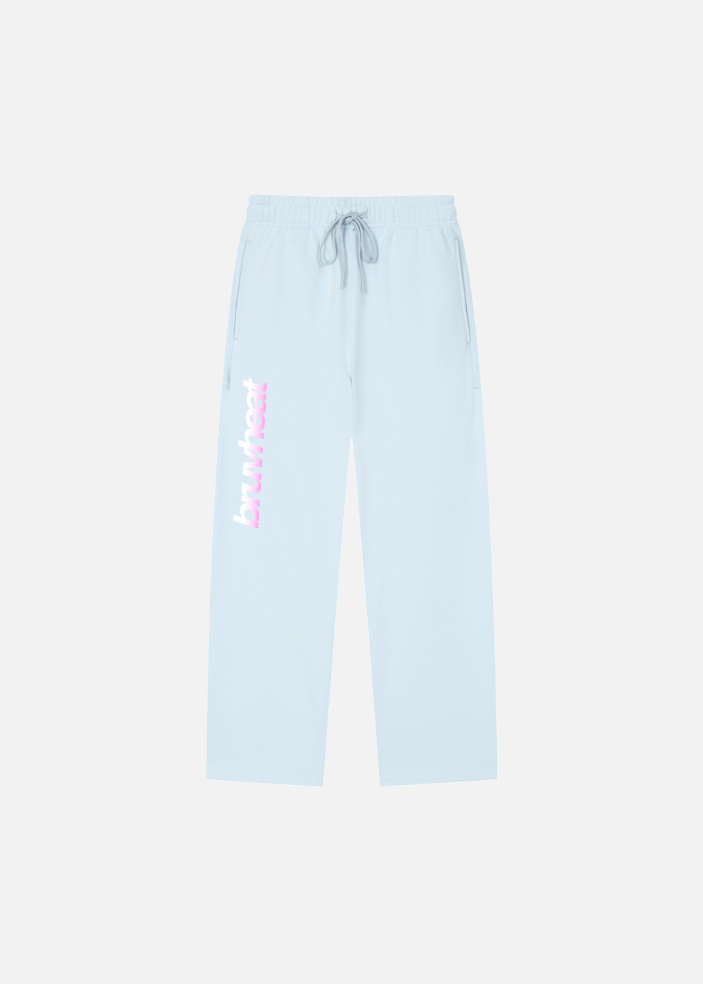 Landon Blue Straight-Leg Sweatpants