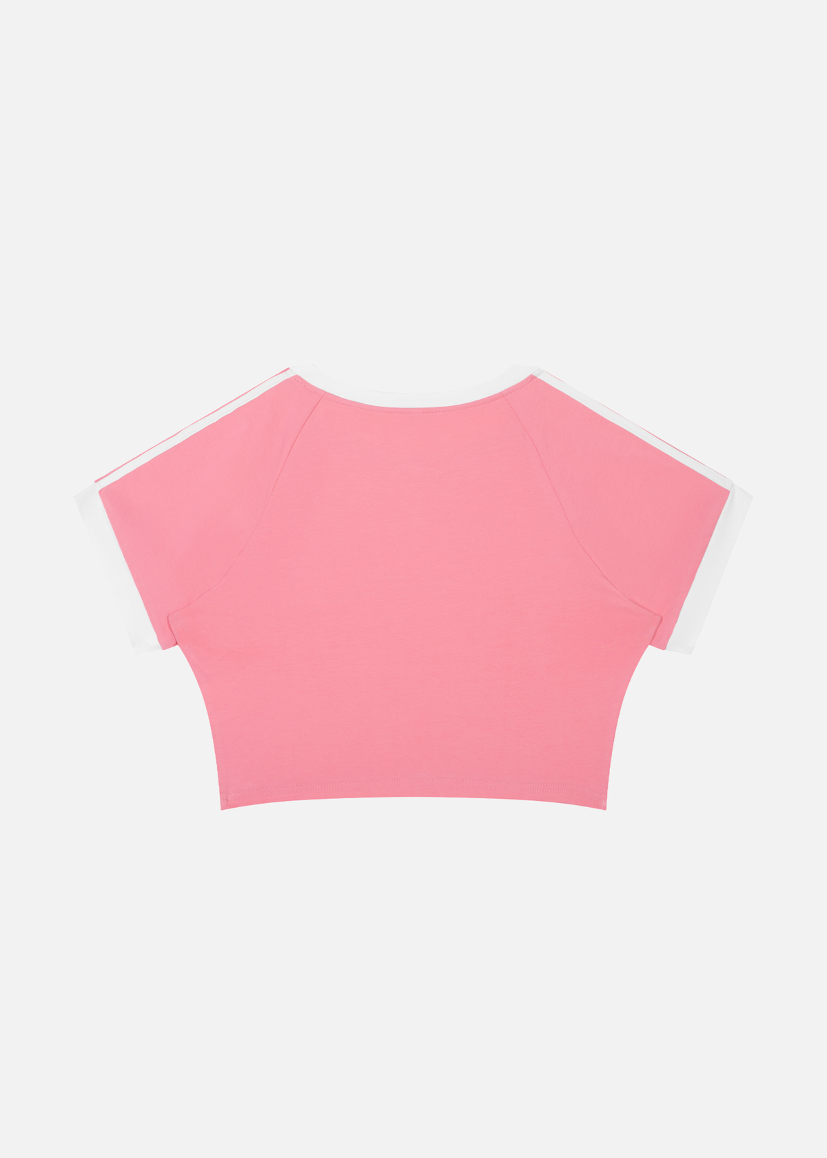 Maybe Pink Raglan Crop T-Shirt