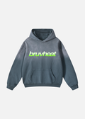 Aspen Heavyweight Sunfade Grey Blue Oversized Hoodie