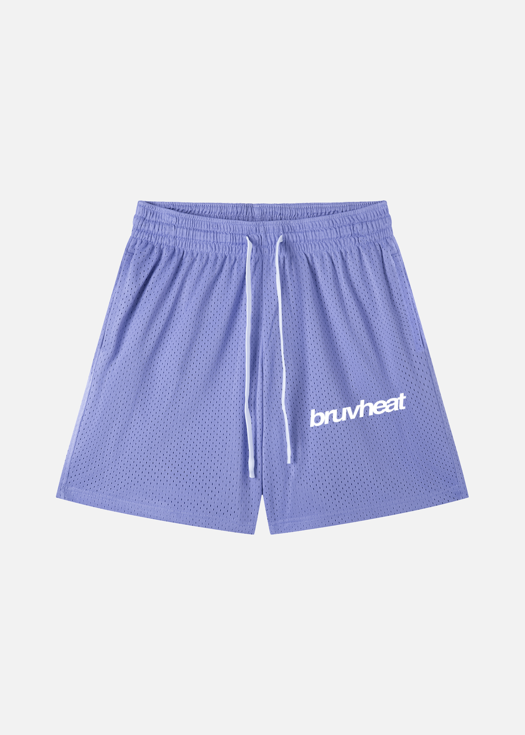 Brody Purple Mesh Drawstring Shorts