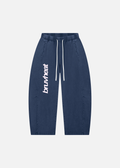 Tahoe Mineral Wash Blue Barrel-Leg Pants