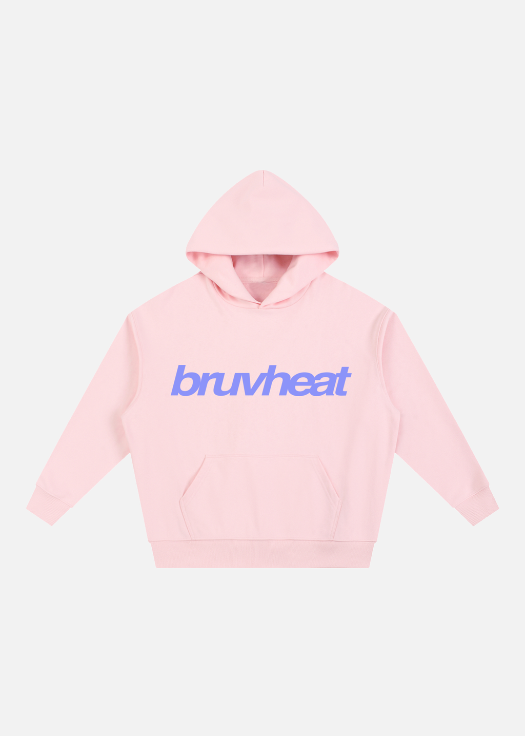 Weston Pink Heavyweight Boxy Drop-Shoulder Hoodie